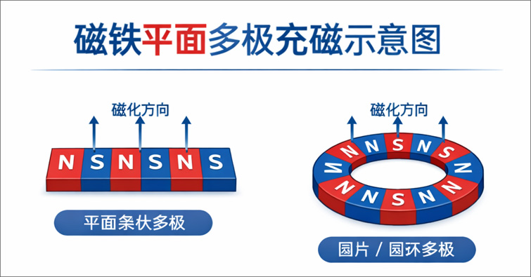 关于磁铁平面多极充磁相关问题汇总