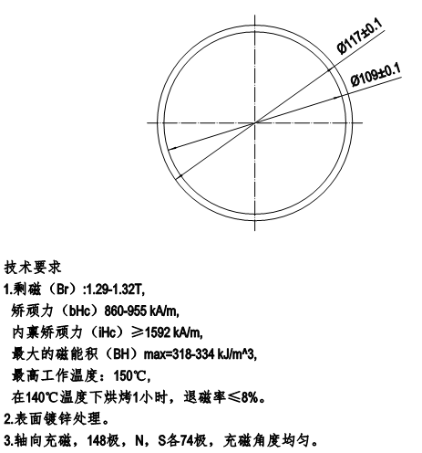 磁铁图纸